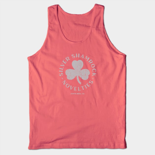 Silver Shamrock Novelties Tank Top by huckblade